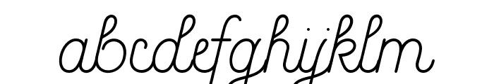 ArianaScript Font LOWERCASE