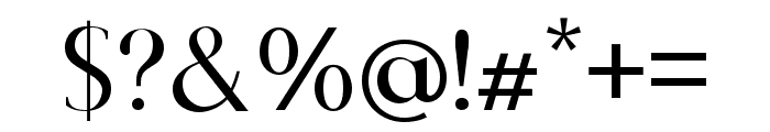 ArianeCoachella Thin Font OTHER CHARS