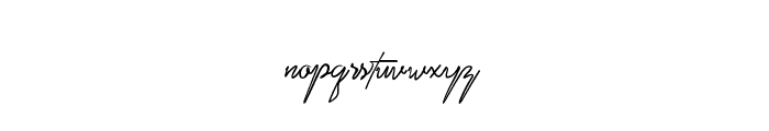 Arianthy Font LOWERCASE
