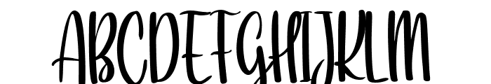 Ariella Ritschild Regular Font UPPERCASE