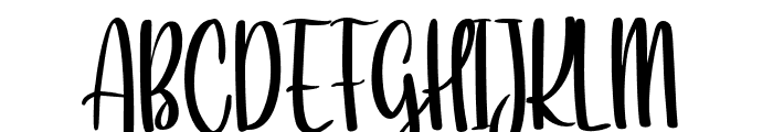 AriellaRitschild-Regular Font UPPERCASE