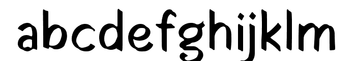 AriesRegular Font LOWERCASE