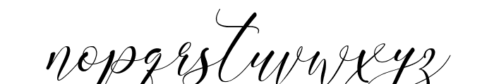 Ariesta Italic Font LOWERCASE