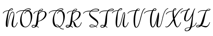ArietelineScriptBold-Bold Font UPPERCASE