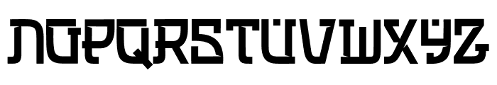 Arigaktau Font UPPERCASE