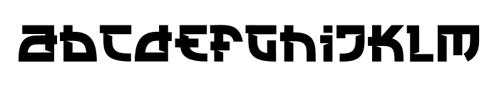 Arigaktau Font LOWERCASE