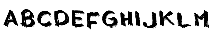 Arigato Regular Font UPPERCASE