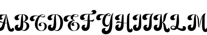 Arighton Font UPPERCASE