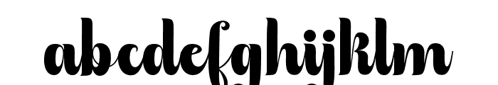 Arighton Font LOWERCASE