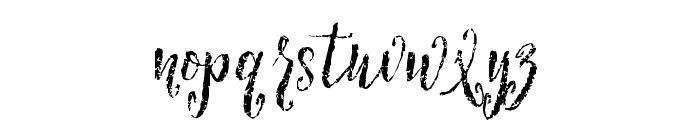 ArillyoniBrush Font LOWERCASE
