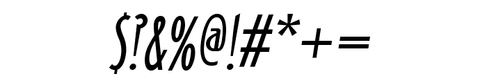 Arina Italic Font OTHER CHARS