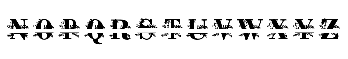 Arinduni Monogram Regular Font LOWERCASE