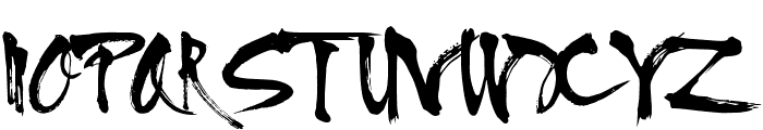 Aring Font UPPERCASE