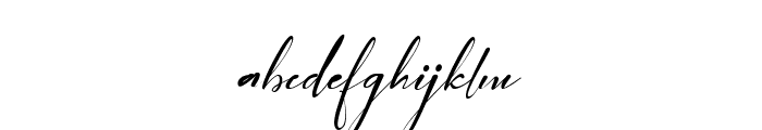 Arinttika Signature Font LOWERCASE
