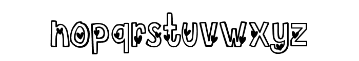 Arista Regular Font LOWERCASE
