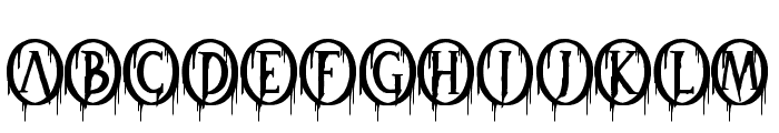 Aristocrat Monogram Font LOWERCASE