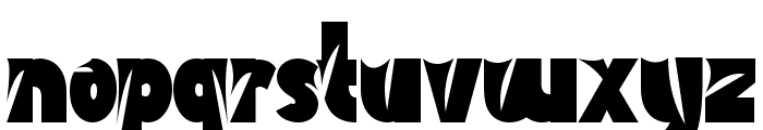 Arizon Fighter Font LOWERCASE