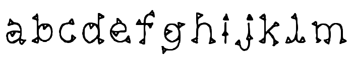 Ark Regular Font LOWERCASE