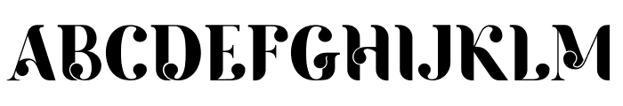 Arka Typeface Font UPPERCASE