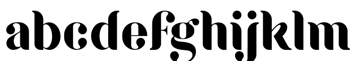Arka Typeface Font LOWERCASE