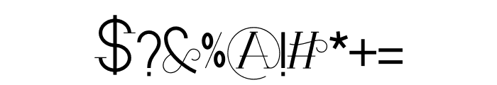 Arkadelphia Font OTHER CHARS