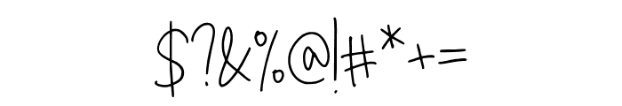 ArkamiaSignature-Regular Font OTHER CHARS