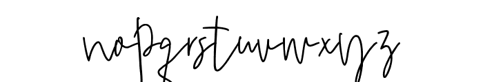 ArkamiaSignature-Regular Font LOWERCASE