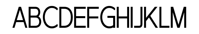 Arkelogue Medium Font LOWERCASE