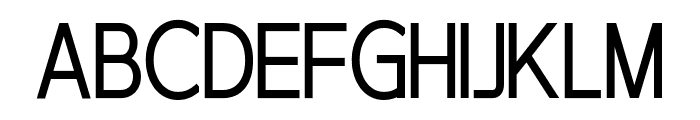 Arkelogue Semi-Bold Font LOWERCASE