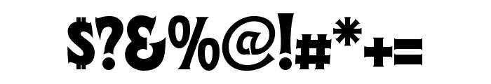 Arkham-Black Font OTHER CHARS