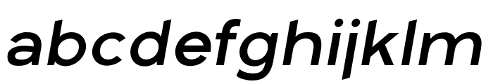 Arkibal Display-Regular Italic Font LOWERCASE