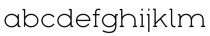 ArkibalSerif-Light Font LOWERCASE