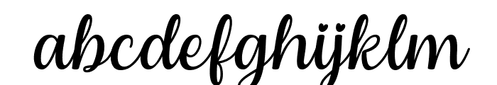 Arlie Italic Font LOWERCASE