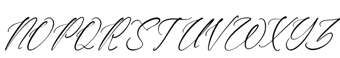 Arllontesha Rosttecy Italic Font UPPERCASE