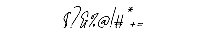 Arlovittsa Italic Font OTHER CHARS