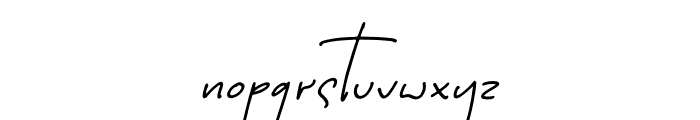 Arlovittsa Italic Font LOWERCASE