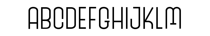 Armano Typeface Light Font UPPERCASE