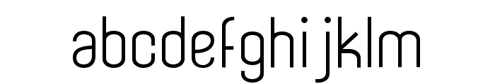 Armano Typeface Light Font LOWERCASE