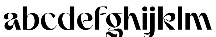 Armany-SemiBold Font LOWERCASE