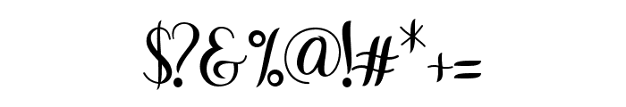 Armelia Regular Font OTHER CHARS