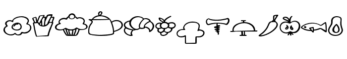 Aroma Plantation-symbols Regular Font UPPERCASE