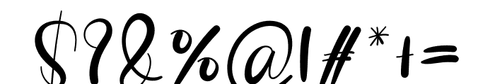 Aromatic Font OTHER CHARS