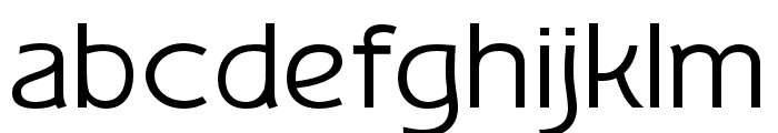 Aromusk-Regular Font LOWERCASE
