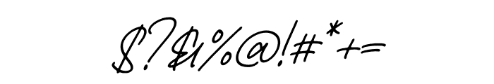 Arqantallic Italic Font OTHER CHARS