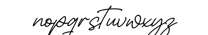 Arqantallic Italic Font LOWERCASE