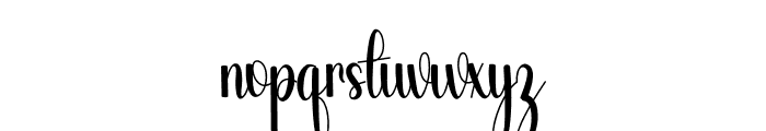 Arranger Font LOWERCASE