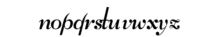 Arrius Font LOWERCASE