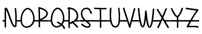 Arrows-Regular Font UPPERCASE