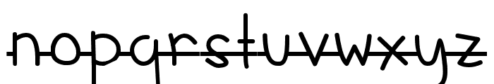 Arrows-Regular Font LOWERCASE