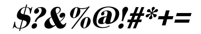 Arshila-BlackItalic Font OTHER CHARS
